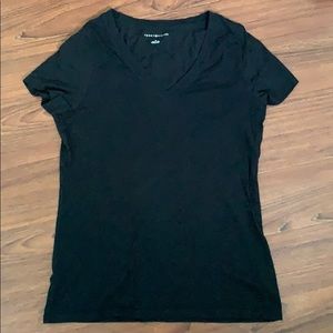 Tommy Hilfiger Black V Neck Tee Size M